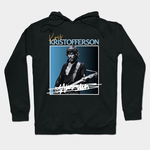 kris kristofferson///original retro Hoodie by DetikWaktu